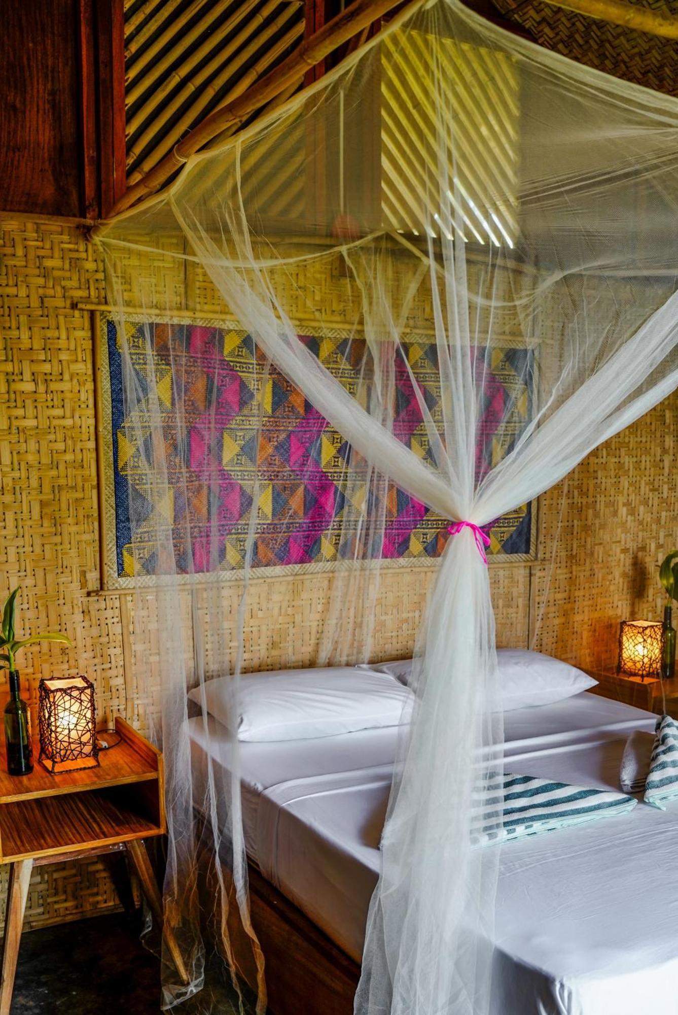 Eco Sanctuaries Nature Lodge Nacpan Beach, El Nido Exteriér fotografie