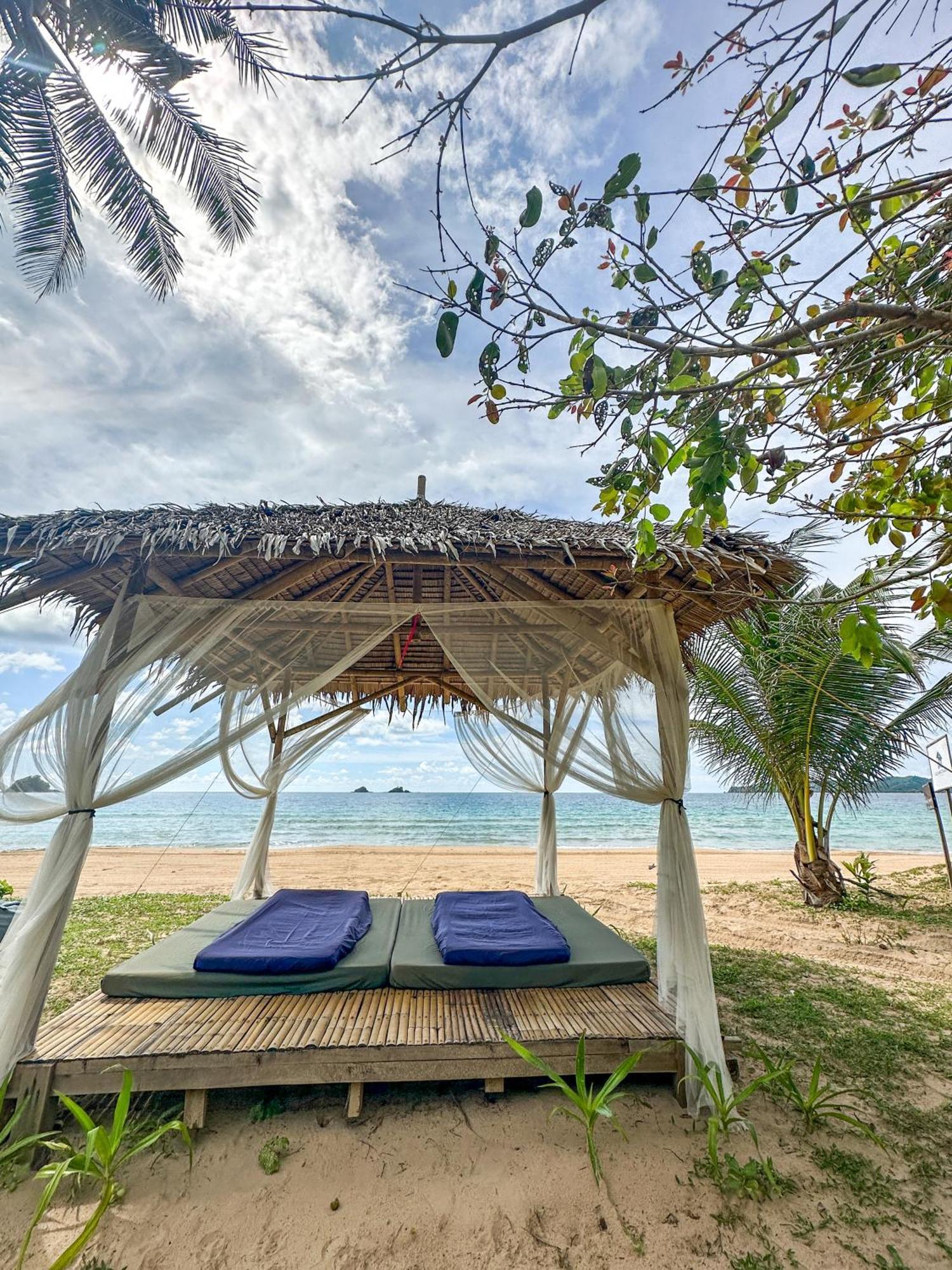 Eco Sanctuaries Nature Lodge Nacpan Beach, El Nido Exteriér fotografie